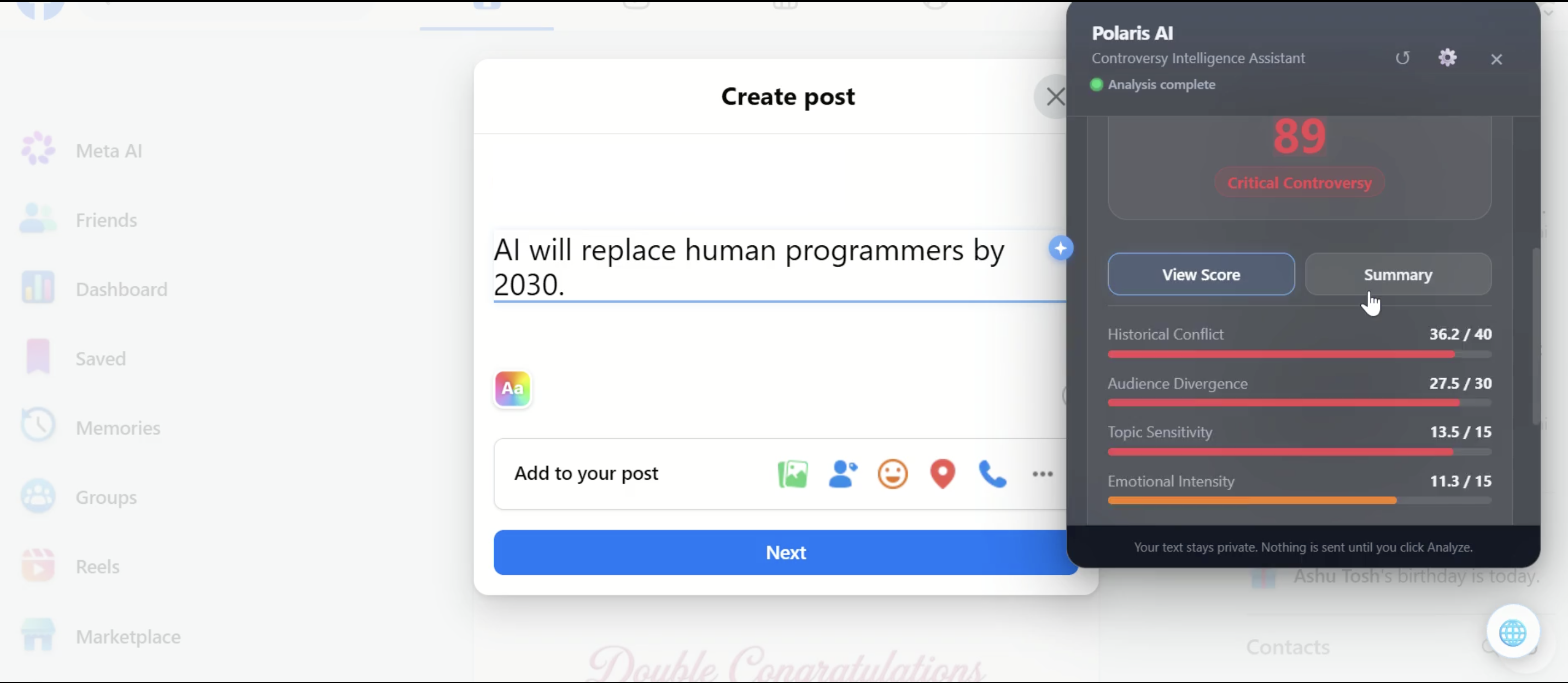 Polaris-AI as extension
